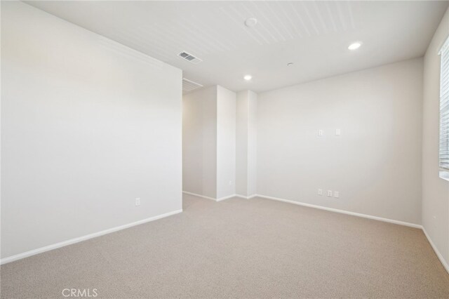 219 Aurora Ln, Pomona, CA 91767 - carpeted empty room featuring recessed lighting and baseboards