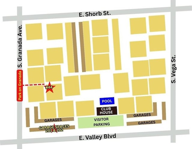999 E Valley Blvd Unit 44, Alhambra, CA 91801 - map / location