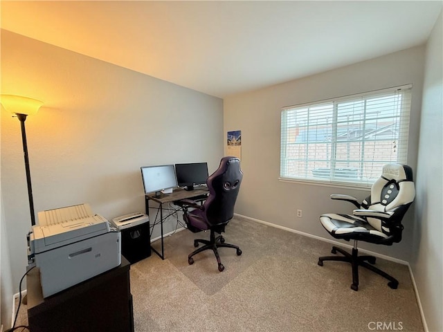 2579 Oak Springs Pl, Ontario, CA 91761 - office featuring carpet floors and baseboards