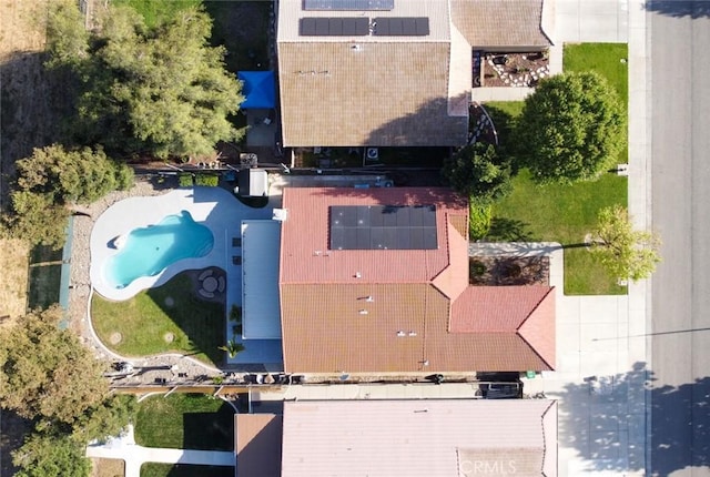 aerial view