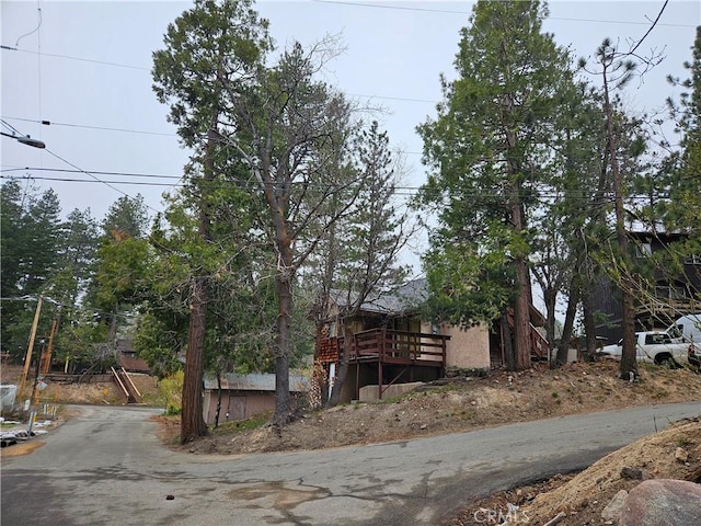 32868 Deer Ln, Running Springs, CA 92382 - view of asphalt road