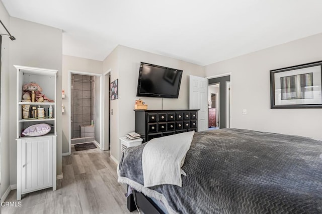 232 Prospect St, Oak View, CA 93022 - bedroom featuring light wood-style floors and baseboards