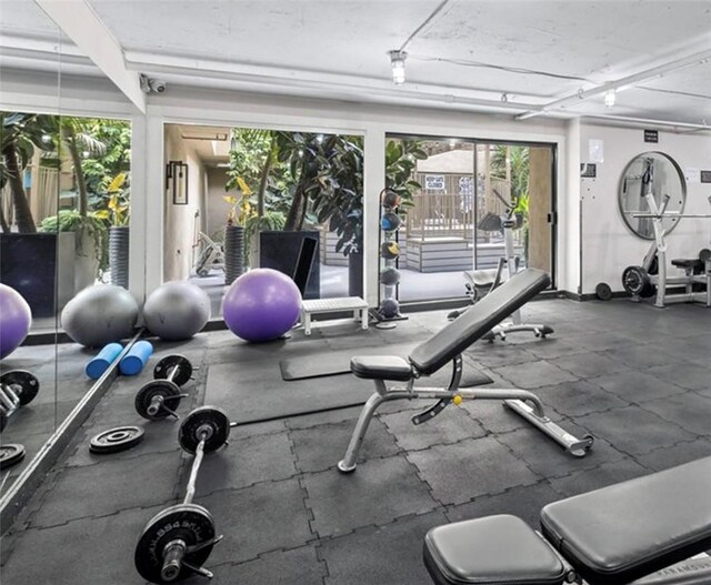 740 N Kings Rd Unit 225, West Hollywood, CA 90069 - view of workout area