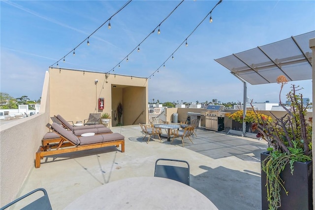740 N Kings Rd Unit 225, West Hollywood, CA 90069 - view of patio / terrace with outdoor dining space