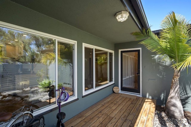 exterior space featuring fence