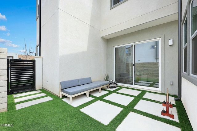 26945 Nature View Pl, Valencia, CA 91381 - view of patio / terrace with fence