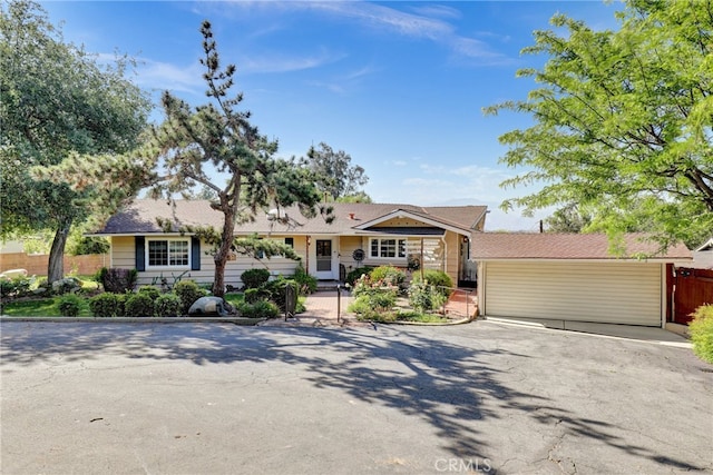 2307 Cameron Ave, Covina, CA 91724 - ranch-style home featuring fence, an attached garage, and driveway