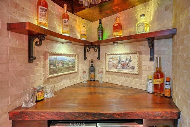 interior space featuring wood finished floors