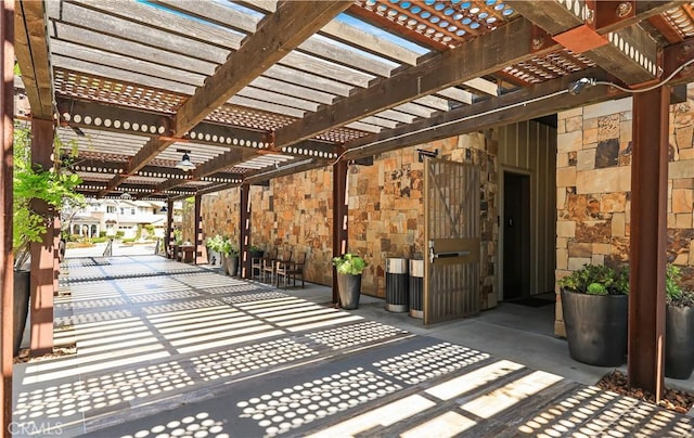213 Wicker, Irvine, CA 92618 - view of patio / terrace with a pergola