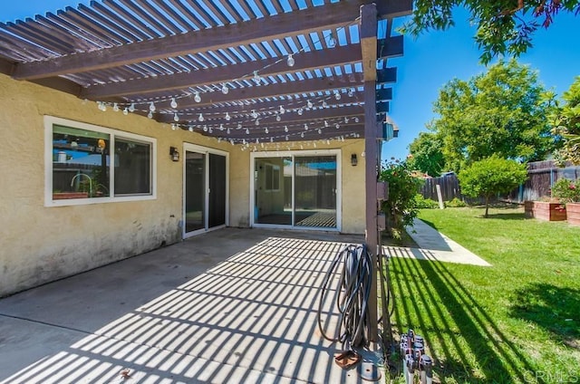 1030 Ball Ave, Escondido, CA 92026 - view of patio with a pergola