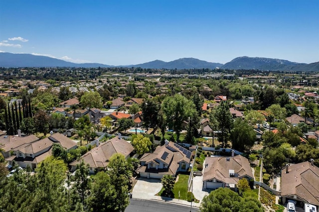 42059 Avenida Vista Ladera, Temecula, CA 92591 - aerial view of residential area featuring a mountain backdrop