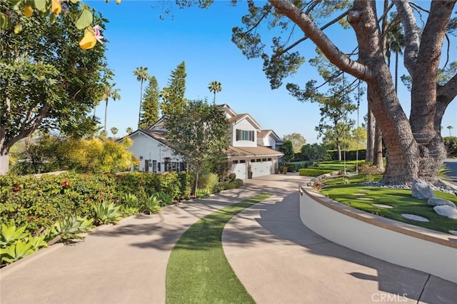 2121 Valhalla Dr, Santa Ana, CA 92705 - view of property's community with an attached garage and driveway