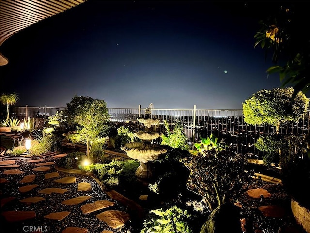 34036 Galleron St, Temecula, CA 92592 - view of yard at twilight
