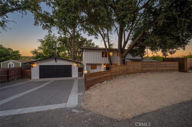 8035 Santa Rosa Rd, Atascadero, CA 93422 - view of front of house with board and batten siding and an outbuilding