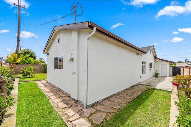 12372 Lamplighter St, Garden Grove, CA 92845 - view of home's exterior with stucco siding and a patio