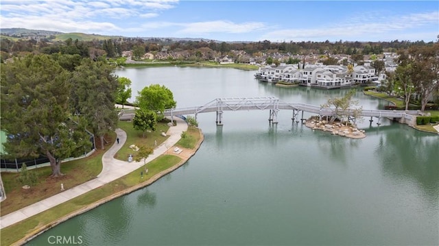 10 Cedarlake Unit 4, Irvine, CA 92614 - aerial view with a water view