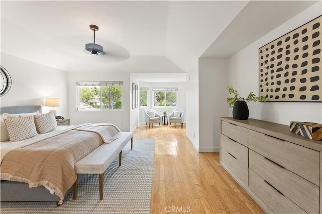 10 Cedarlake Unit 4, Irvine, CA 92614 - bedroom with light wood finished floors and baseboards