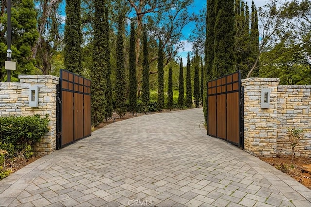 view of gate