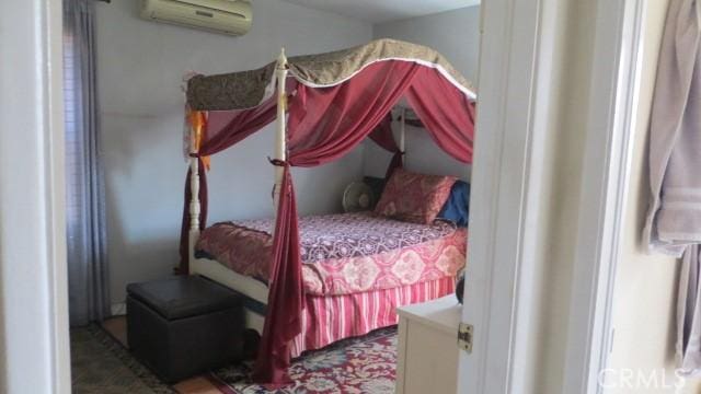 506 N Sunset Ave, Azusa, CA 91702 - bedroom featuring an AC wall unit