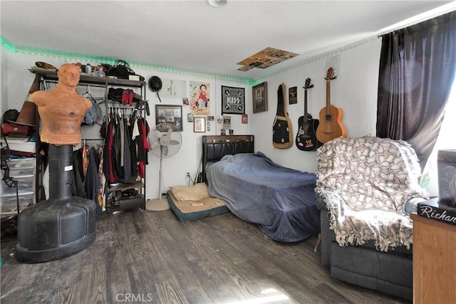 9415 Yucca St, Apple Valley, CA 92308 - bedroom featuring wood finished floors