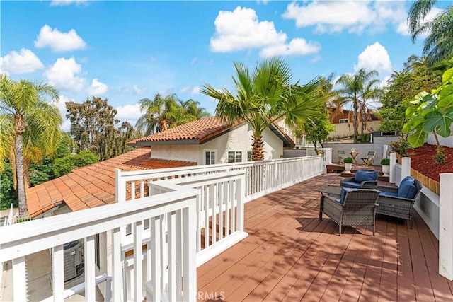 20163 Corona St, Corona, CA 92881 - view of wooden terrace
