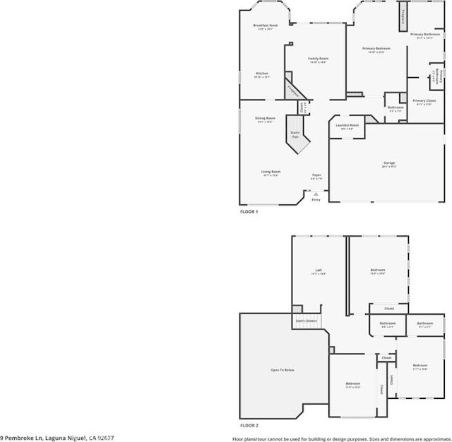 9 Pembroke Ln, Laguna Niguel, CA 92677 - floor plan / room layout