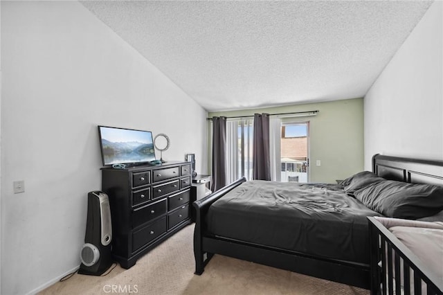 13138 Pan Am Blvd, Moreno Valley, CA 92553 - bedroom with light carpet and a textured ceiling