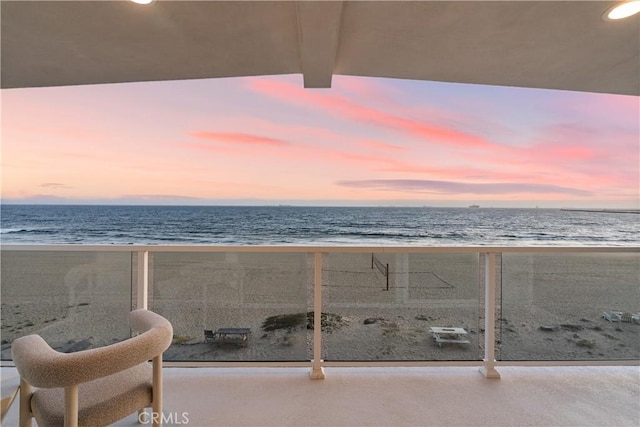 105A Surfside Ave, Surfside, CA 90743 - balcony featuring view of water and beach