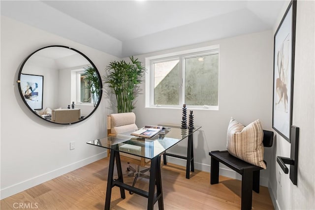 105A Surfside Ave, Surfside, CA 90743 - home office featuring wood finished floors