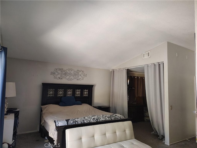 14055 Camino Del Oro, Riverside, CA 92508 - carpeted bedroom featuring lofted ceiling