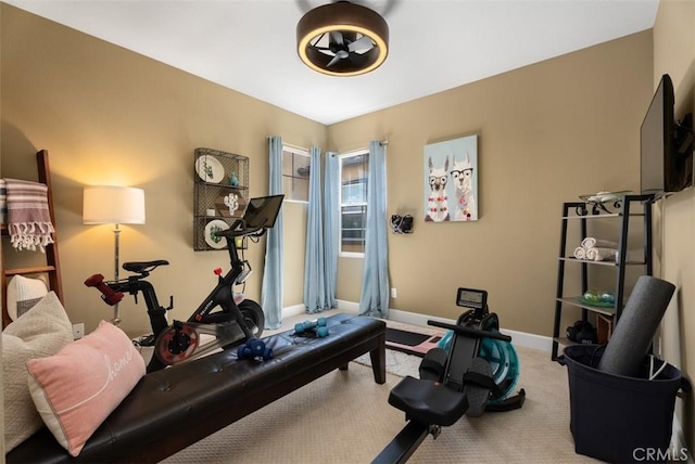 9 Healdsbury, Irvine, CA 92602 - exercise area with baseboards and carpet flooring