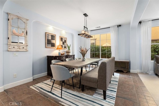9 Healdsbury, Irvine, CA 92602 - dining space with baseboards and visible vents