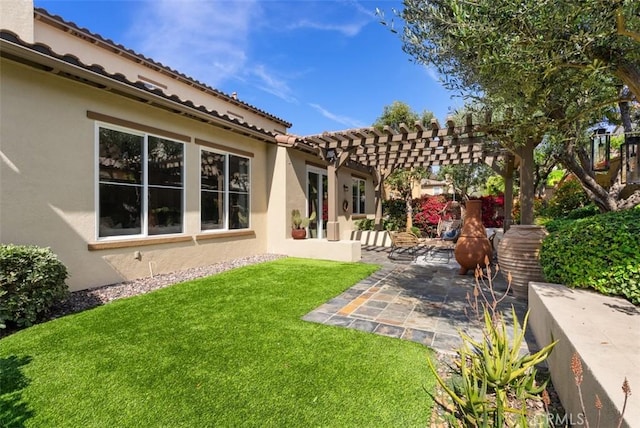 9 Healdsbury, Irvine, CA 92602 - view of yard with a patio area and a pergola