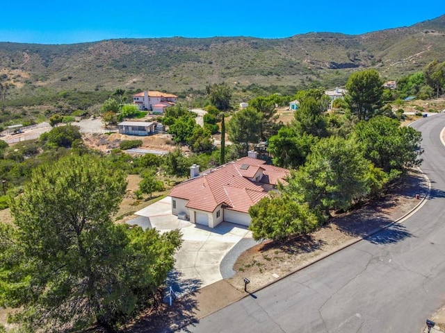 3602 Hidden Ridge Rd, Jamul, CA 91935 - view from above of property with a mountain backdrop