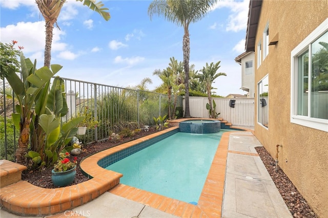 26 Apache Dr, Trabuco Canyon, CA 92679 - view of pool featuring a fenced backyard and a pool with connected hot tub