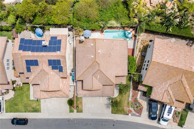 drone / aerial view