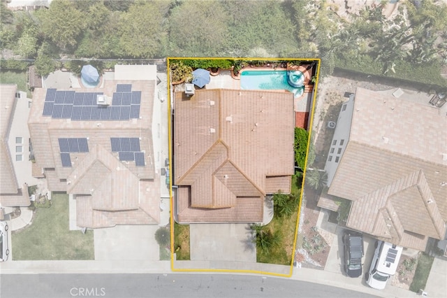 drone / aerial view