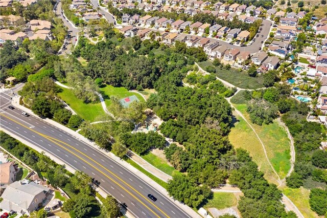26 Apache Dr, Trabuco Canyon, CA 92679 - aerial overview of property's location with a main thoroughfare and nearby suburban area