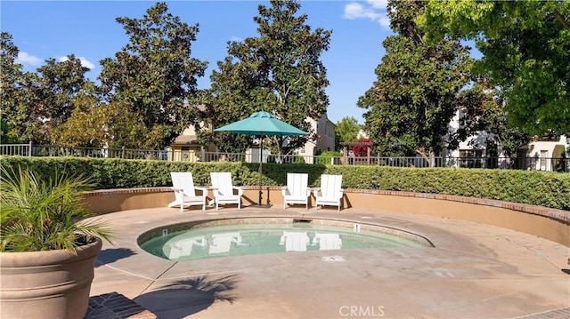 3240 S Westmont Ln Unit 5, Ontario, CA 91761 - view of swimming pool featuring a patio area