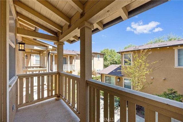 3240 S Westmont Ln Unit 5, Ontario, CA 91761 - balcony featuring a residential view