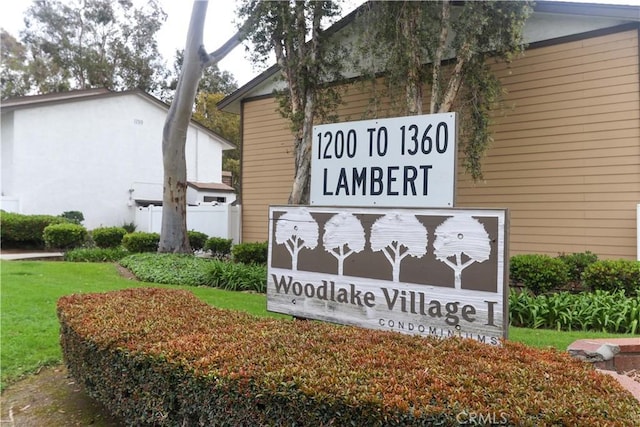 1310 W Lambert Rd Unit 180, La Habra, CA 90631 - view of community sign
