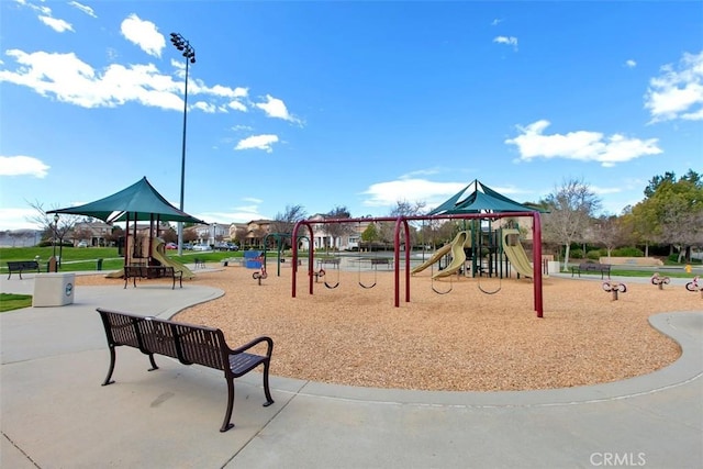 view of community playground