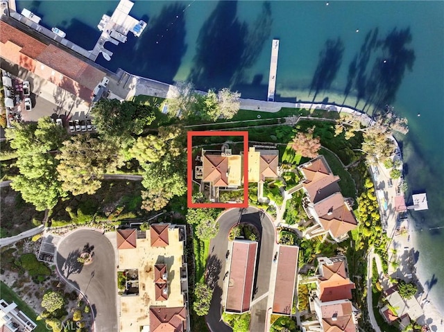 drone / aerial view