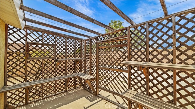 view of deck