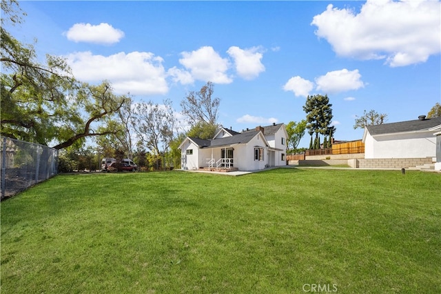 10321 Mcbroom St, Sunland, CA 91040 - view of yard featuring a fenced backyard