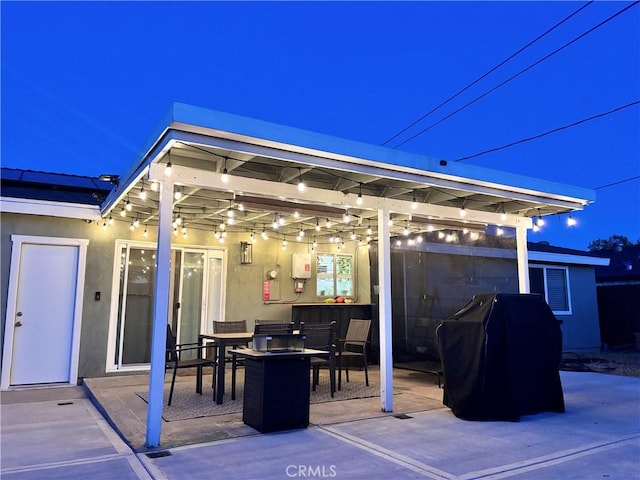 806 S Sandalwood Ave, Bloomington, CA 92316 - view of patio / terrace with outdoor dining space and area for grilling