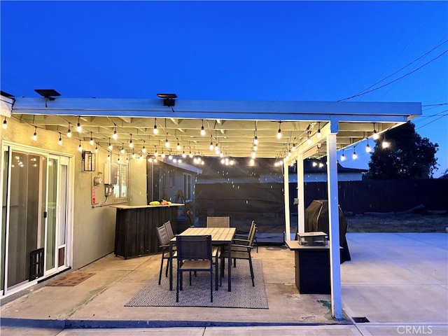 806 S Sandalwood Ave, Bloomington, CA 92316 - view of patio / terrace with outdoor dining area and area for grilling