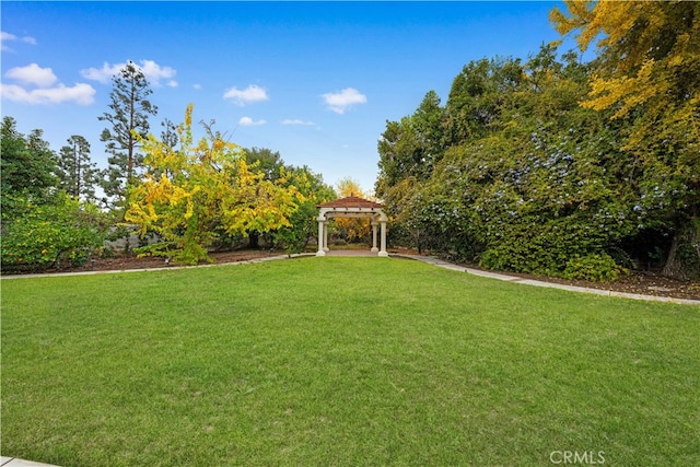 2177 W Silver Tree Rd, Claremont, CA 91711 - view of grassy yard with a gazebo