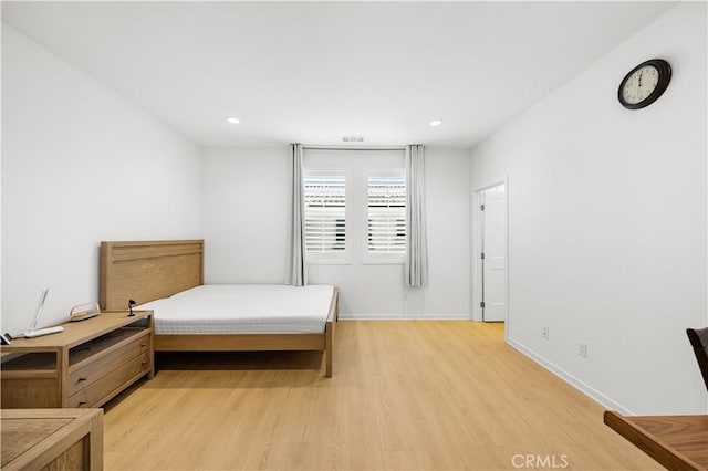 207 Colby Cir, Claremont, CA 91711 - bedroom featuring light wood finished floors, recessed lighting, and baseboards