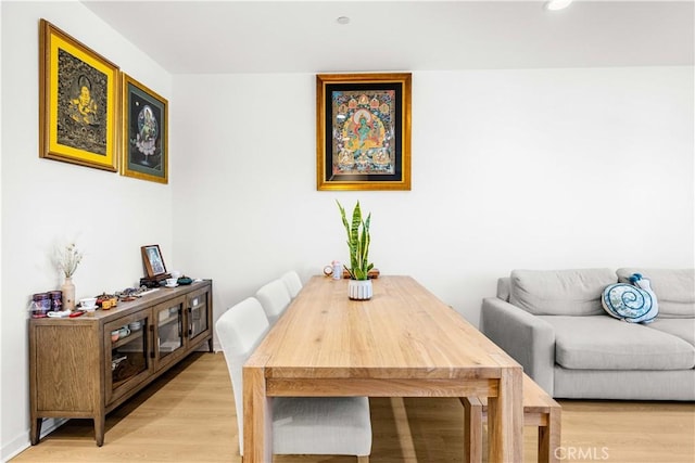 207 Colby Cir, Claremont, CA 91711 - dining area featuring recessed lighting and light wood finished floors